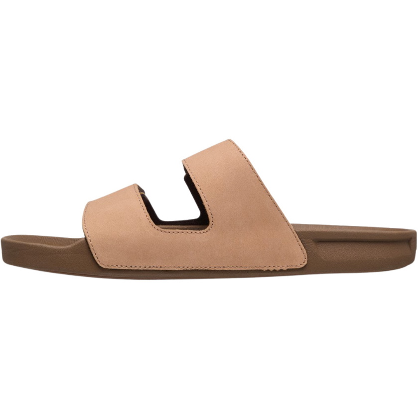 2026 Quiksilver Mens Rivi Leather Double Adjust Sandal AQYL101256 - Sand